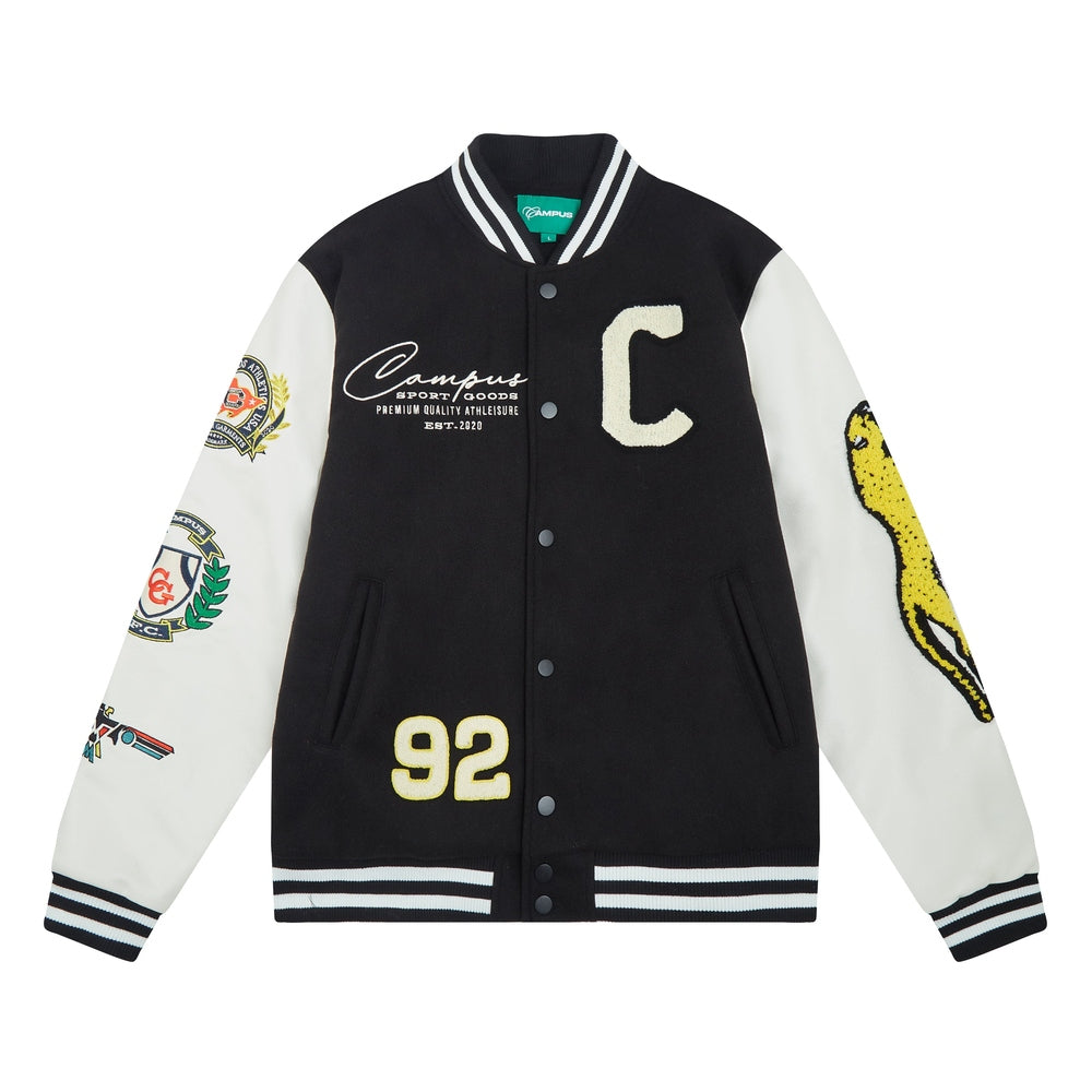 Champs Varsity Jacket (Black)